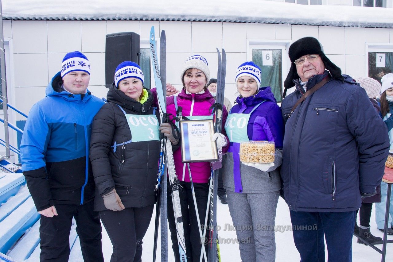 В спорткомплексе «Маяк» состоялись лыжные состязания среди работников POZIS