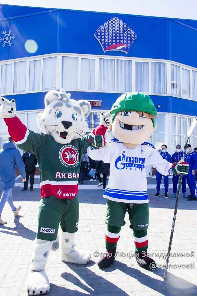 "Зеленодольское дерби": В СК "Ледокол прошёл большой хоккейный праздник