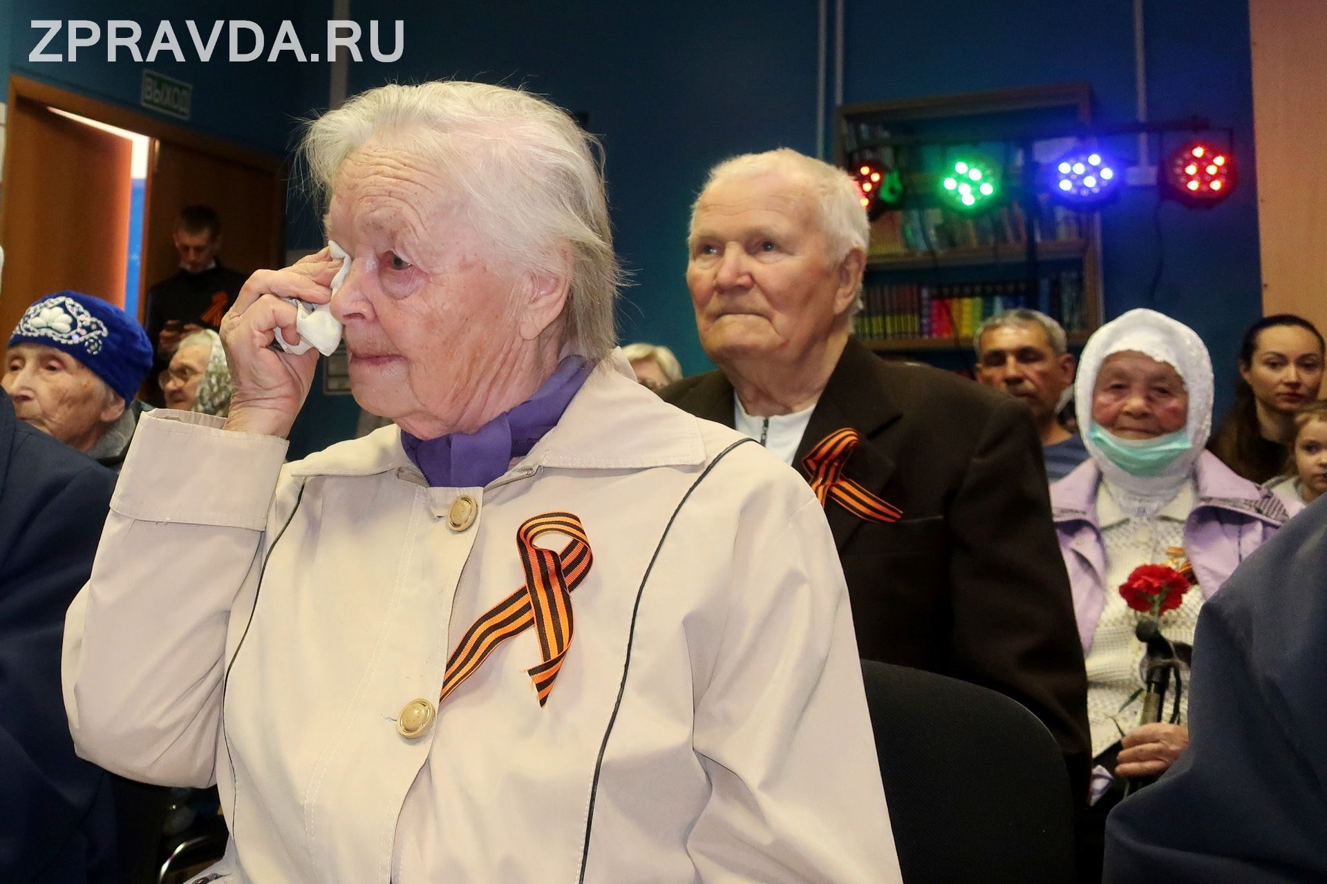 На улице Загородной чествовали ветеранов