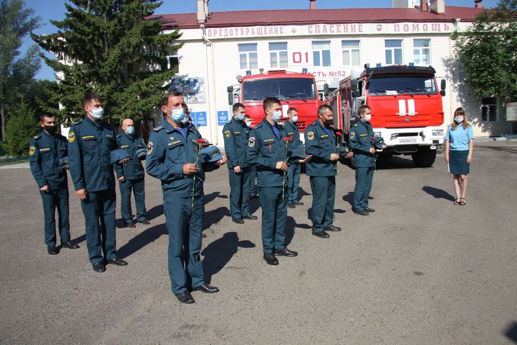 В День памяти и скорби сотрудники чрезвычайного ведомства присоединились к общероссийской «Минуте молчания»