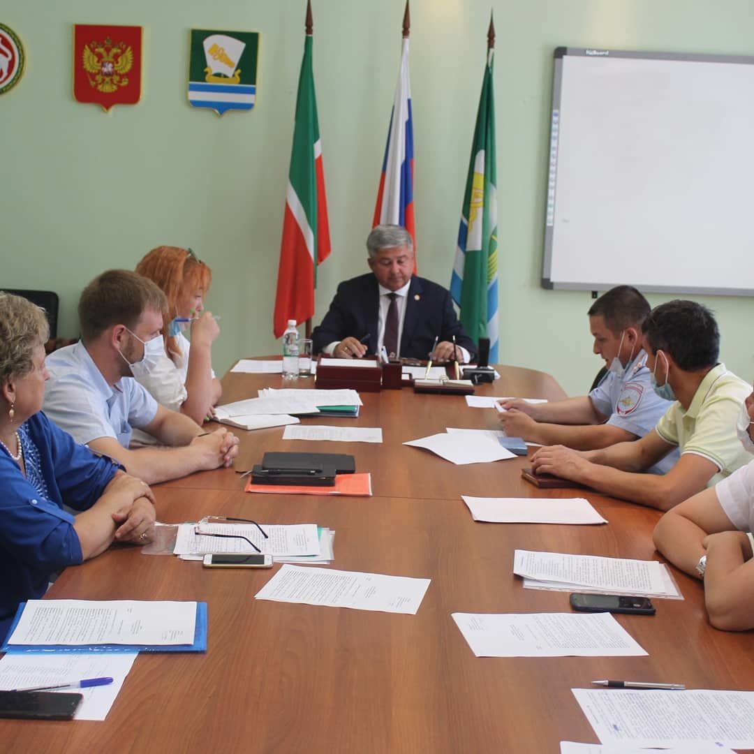 Михаил Афанасьев принял участие в заседании антинаркотической комиссии Зеленодольского муниципального района