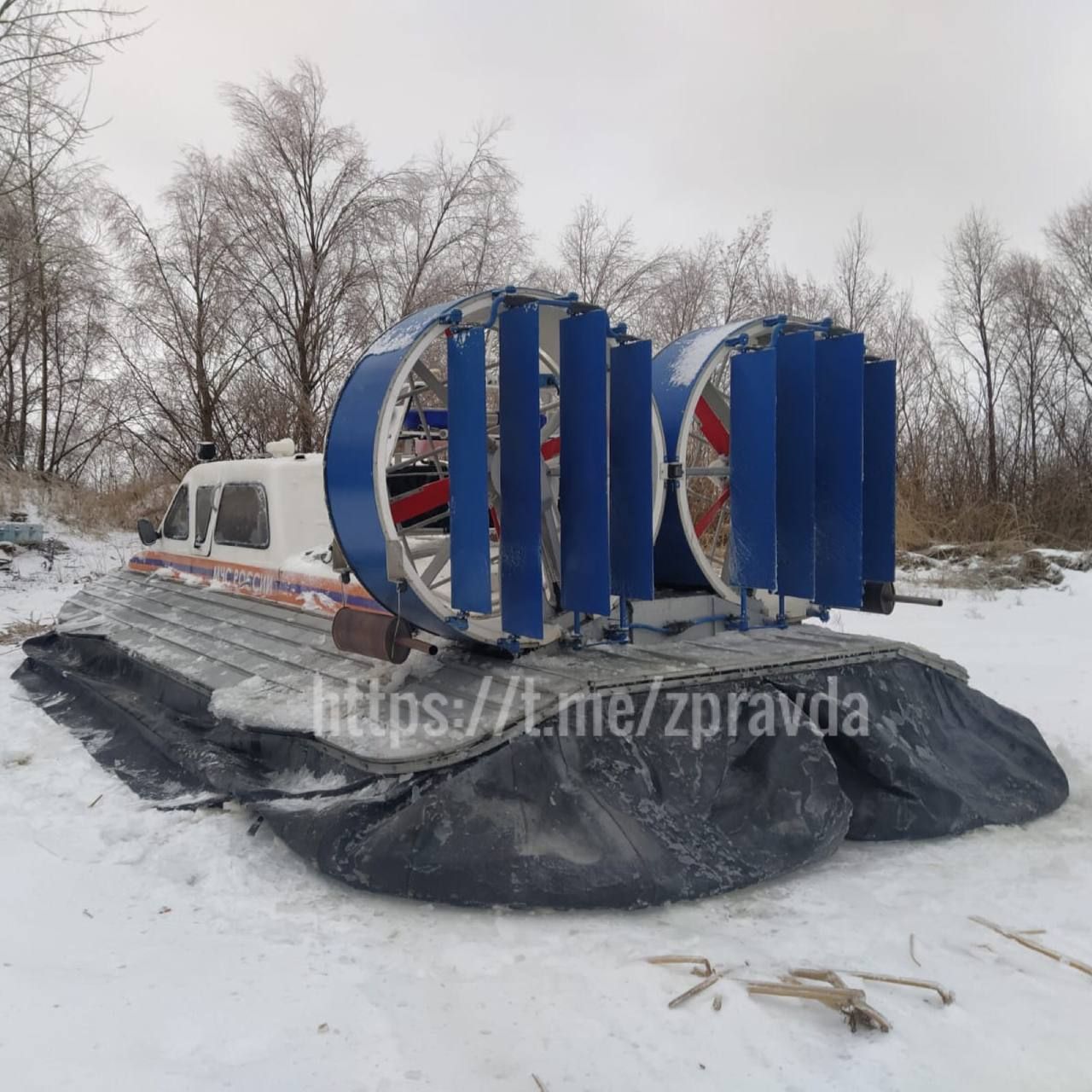 В Зеленодольском районе на дежурство встало судно на воздушной подушке