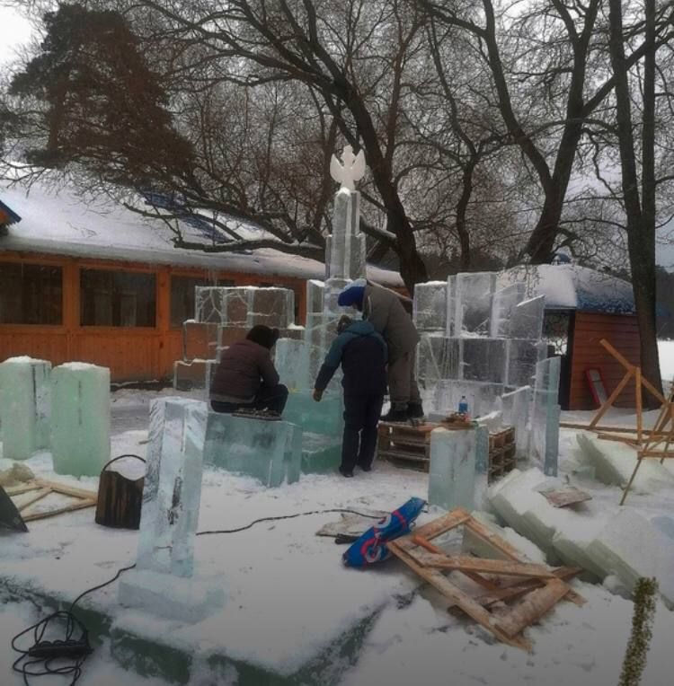 Рождественский фестиваль снежных и ледовых скульптур «Лед и Свет» пройдет в Раифском монастыре с 1 по 8 января