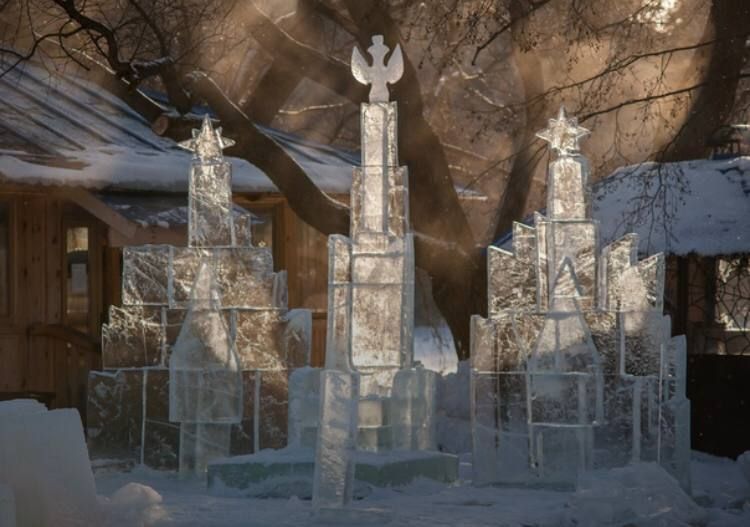 Рождественский фестиваль снежных и ледовых скульптур «Лед и Свет» пройдет в Раифском монастыре с 1 по 8 января