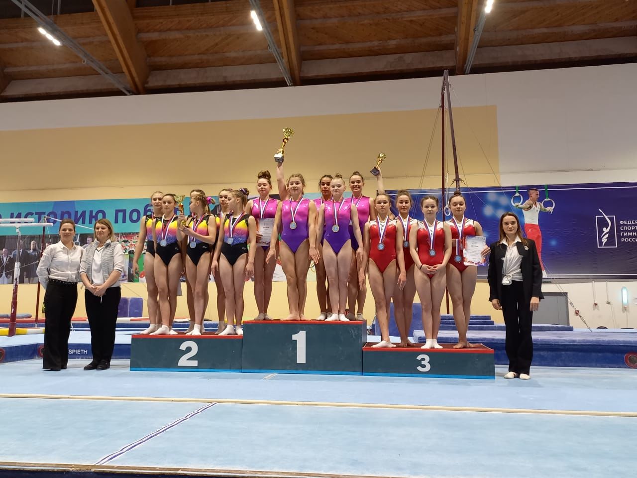 Зеленодольские гимнасты отлично выступили на Чемпионате и Первенстве ПФО