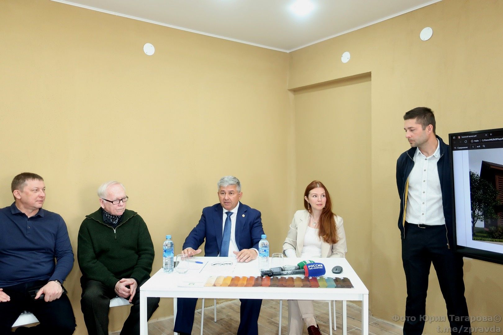 Полукамушки посетила помощник президента РТ Олеся Балтусова