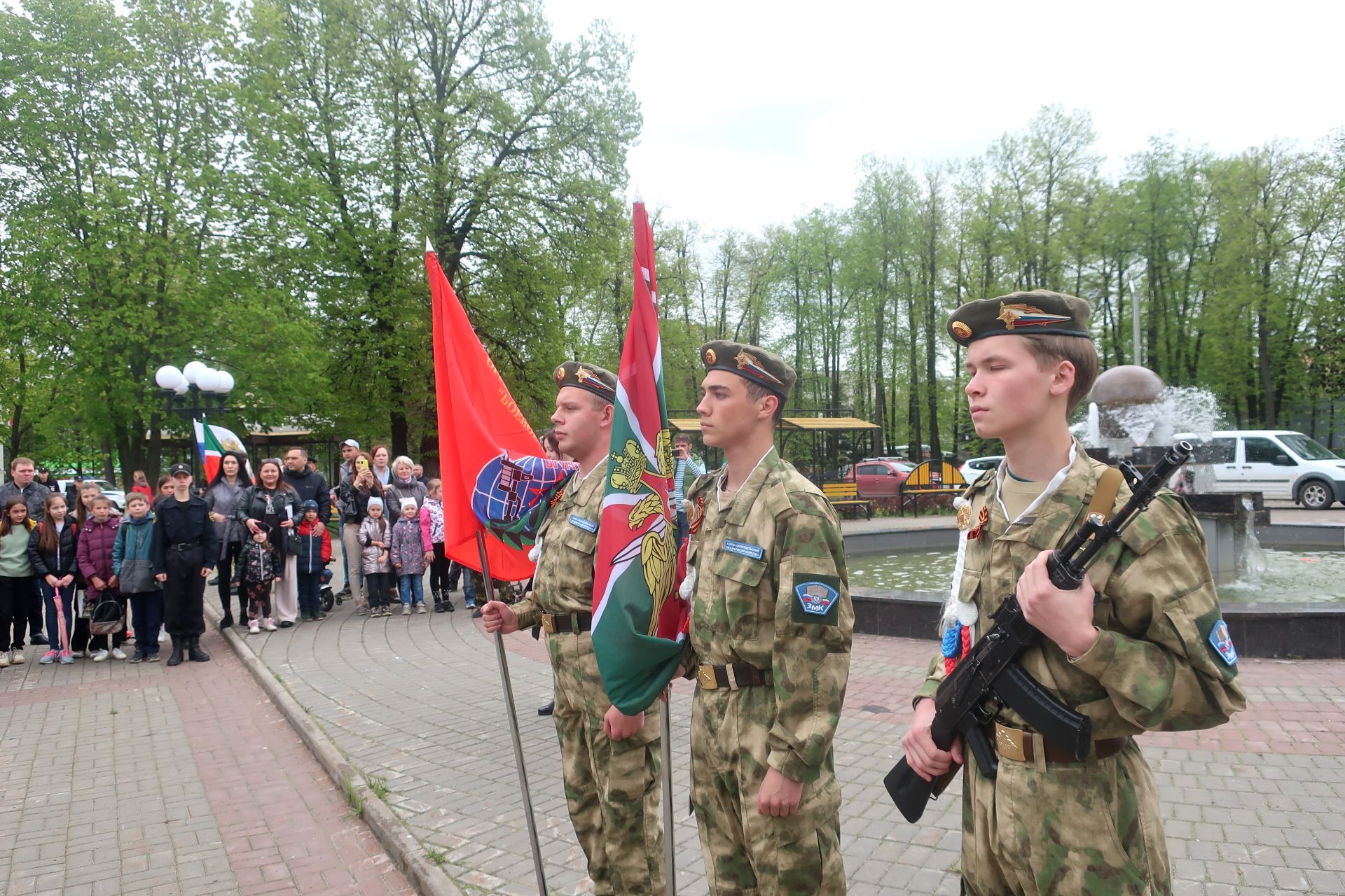 В Зеленодольске торжественным митингом отметили День пограничника