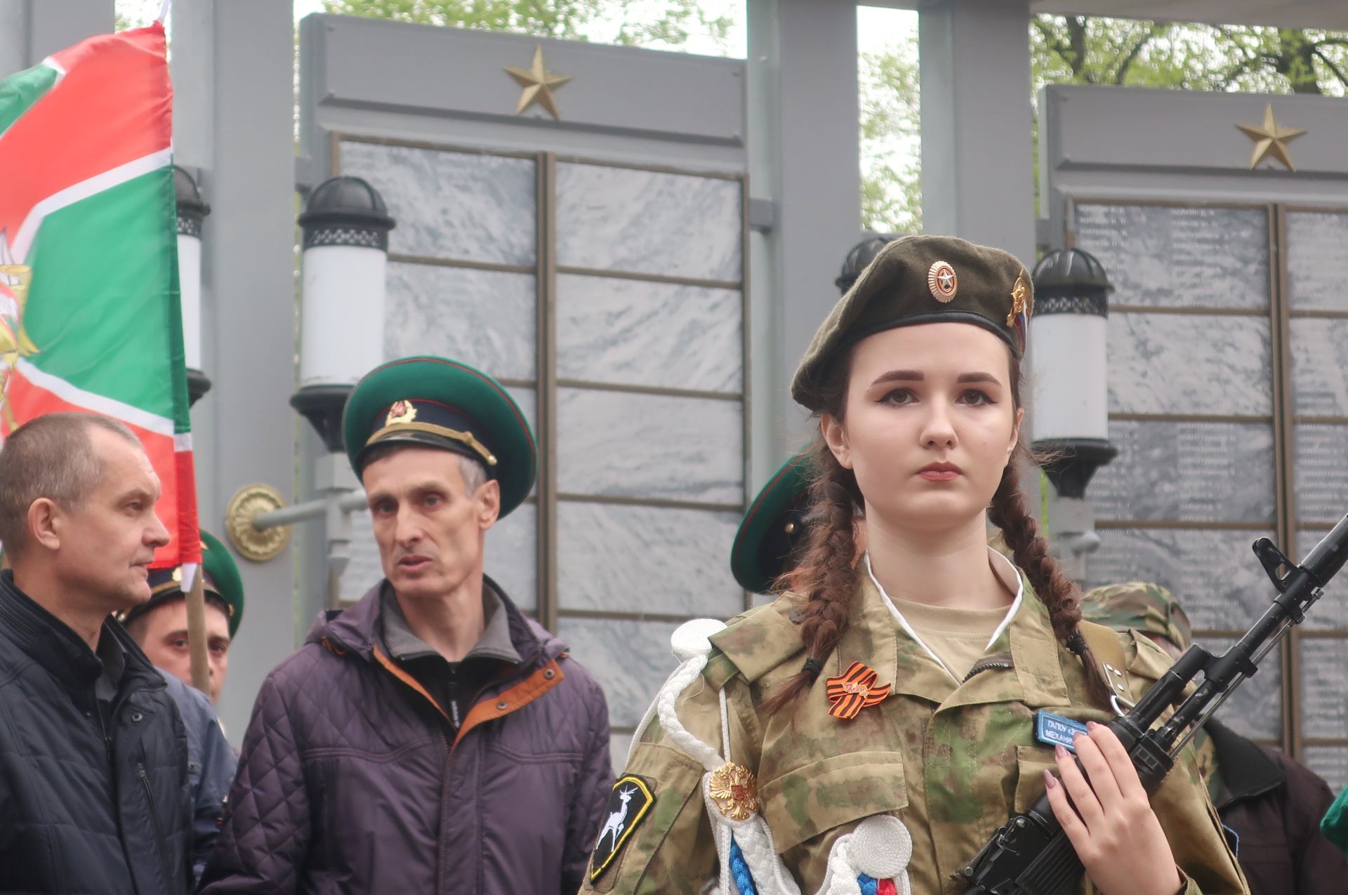 В Зеленодольске торжественным митингом отметили День пограничника