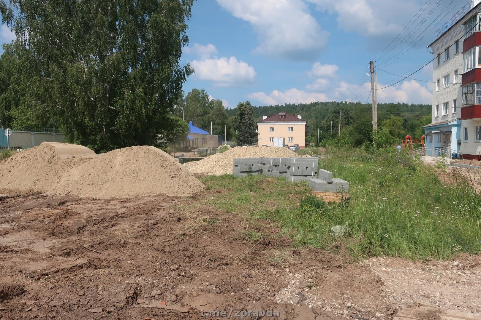 В Зеленодольске на ул.Загородной идут масштабные дорожные работы