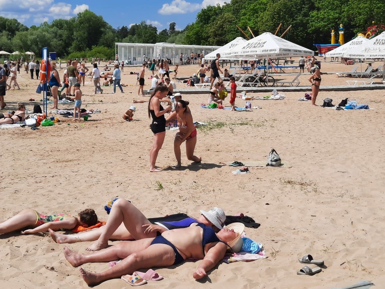 В Зеленодольске открыли обновленный городской пляж «Рахат»
