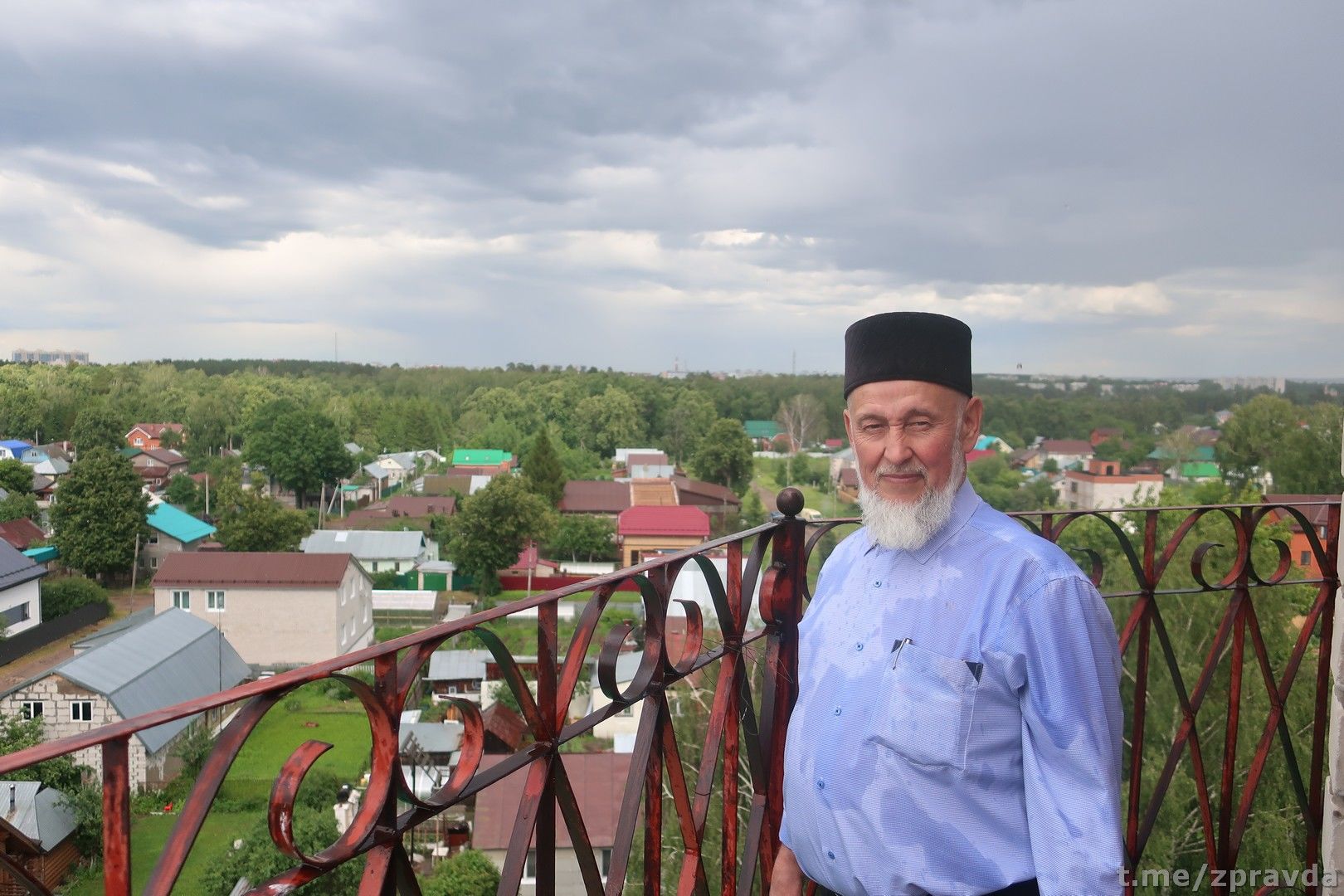 Удивительную историю появления мечети на улице Волгоградской поведал Габдельхамит хазрат