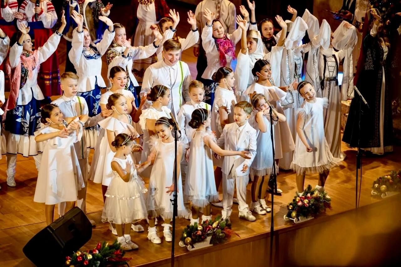 Артисты Зеленодольского района выступили на Большом рождественском концерте в Казани