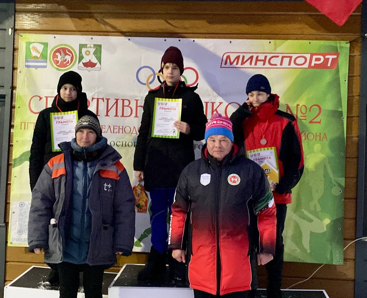 В Васильево провели открытое первенство спортивной школы №2 по биатлону