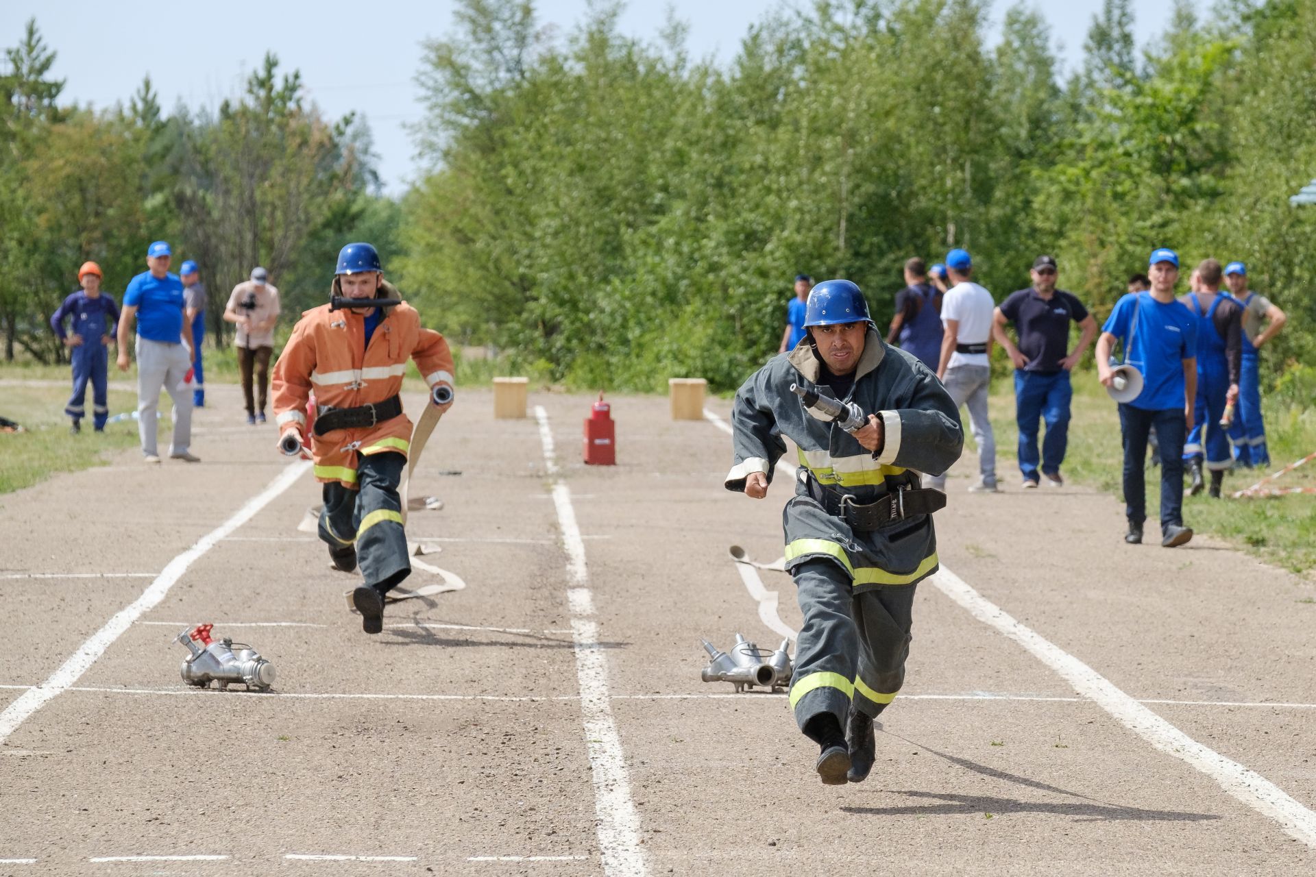 АО «Транснефть — Прикамье» провело соревнования добровольных пожарных дружин