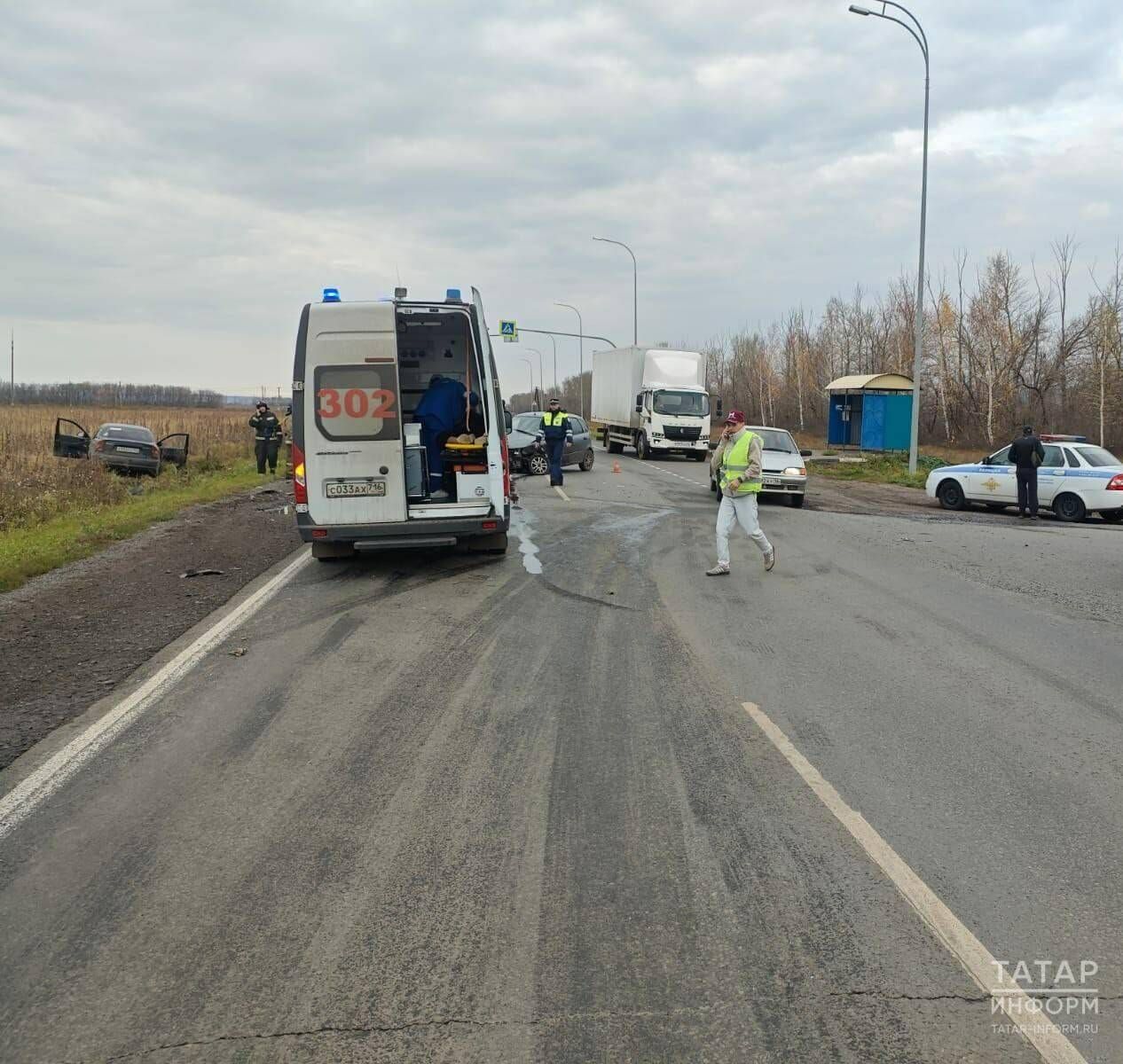 В Татарстане двое детей получили травмы в результате ДТП