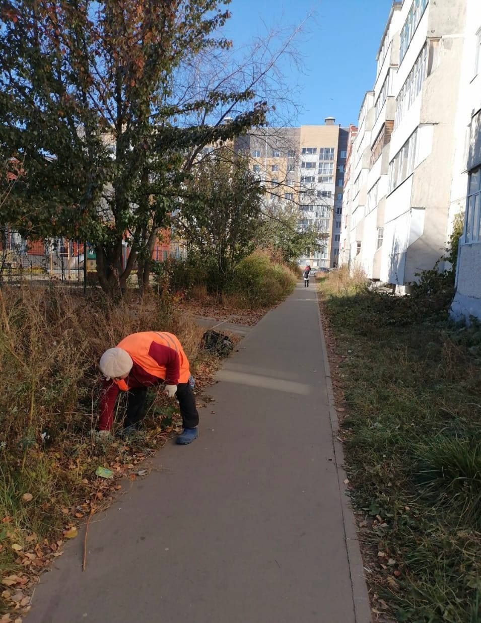 В Зеленодольске ежедневно ведутся работы по очистке города