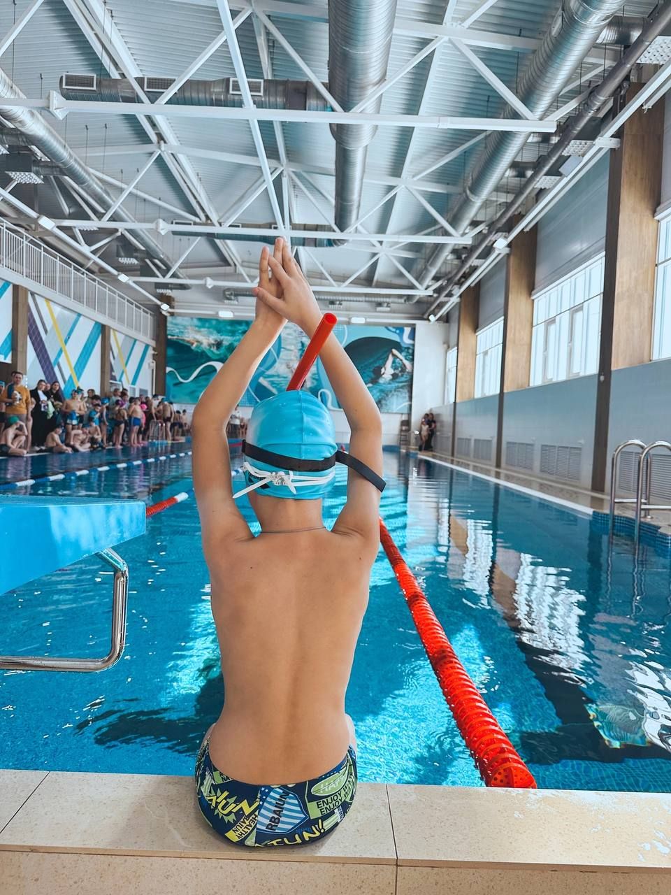 В плавательном бассейне «Волна-Дулкын» посёлка Васильево прошли соревнования по плаванию «Весенние старты»