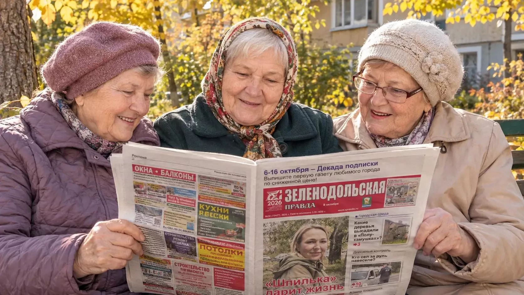 Добрый сосед: газету выписываем вместе!