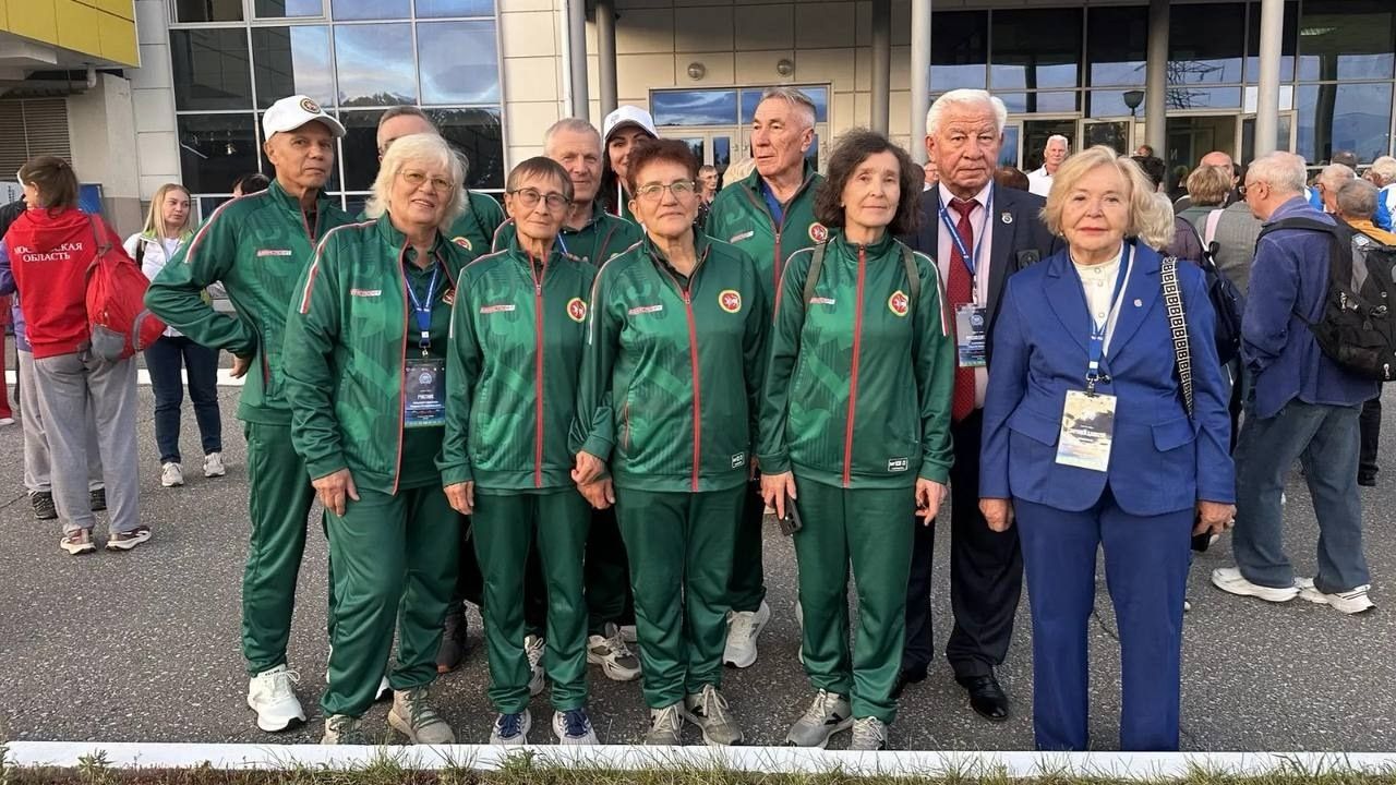 Сборная Татарстана стала бронзовым призером Всероссийской спартакиады пенсионеров
