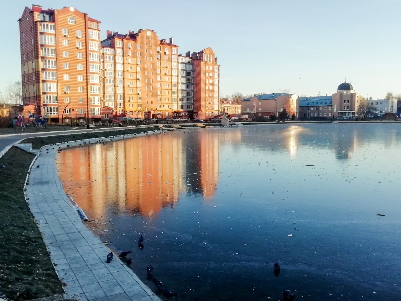 13 ноября. Зеленодольск. Городское озеро