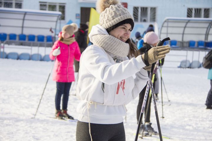Фоторепортаж: Лыжные гонки среди школ города и района