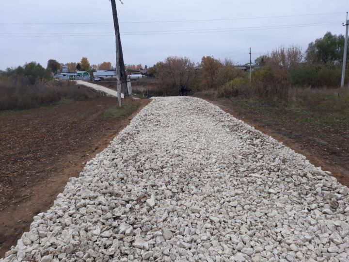 Фото: Строительство дорог по республиканским программам в Кугушевском сельском поселении