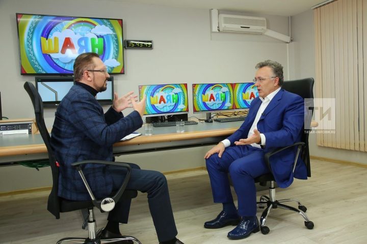 «Шаян ТВ»: все подробности о новом детском телеканале в Татарстане раскрыл Ильшат Аминов