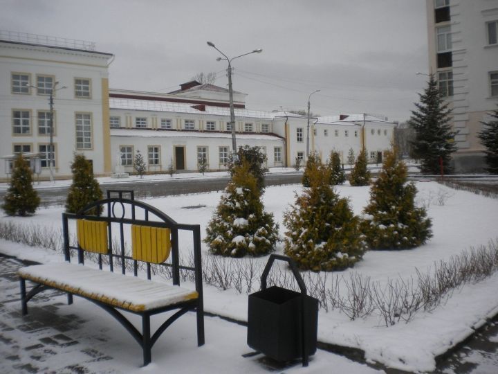 Растает ли выпавший на днях снег в Зеленодольске?