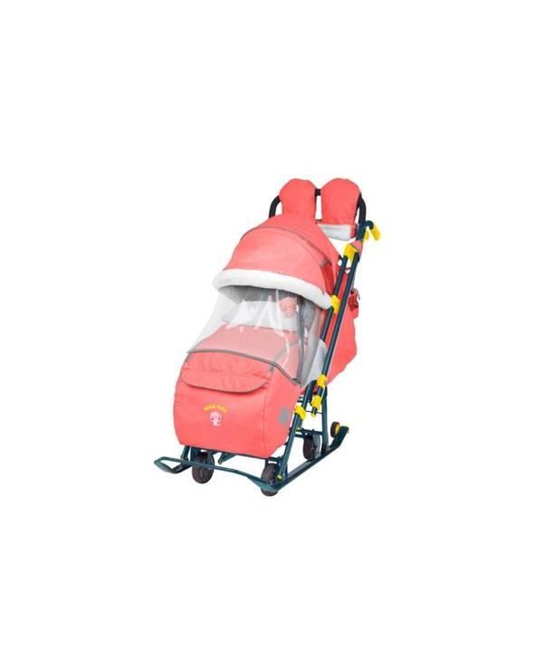 Санки-коляска «Ника детям 7» — удивительное транспортное средство для малыша. Реклама