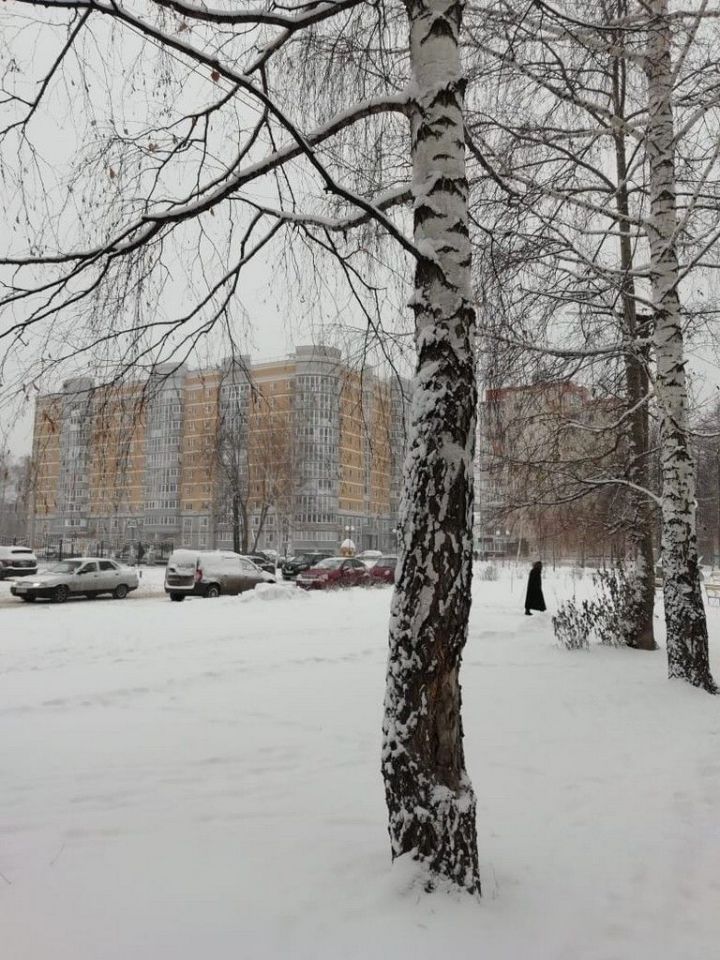 Зеленодольск. Городской пейзаж. Снег