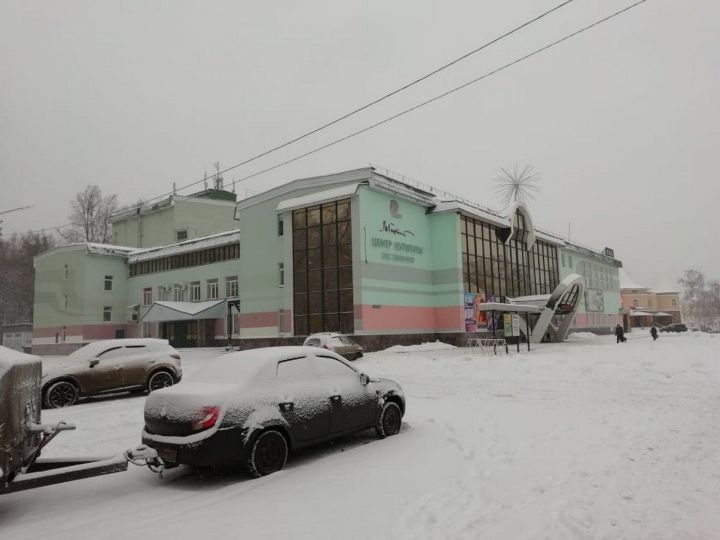 Зеленодольск. Городской пейзаж. Снег