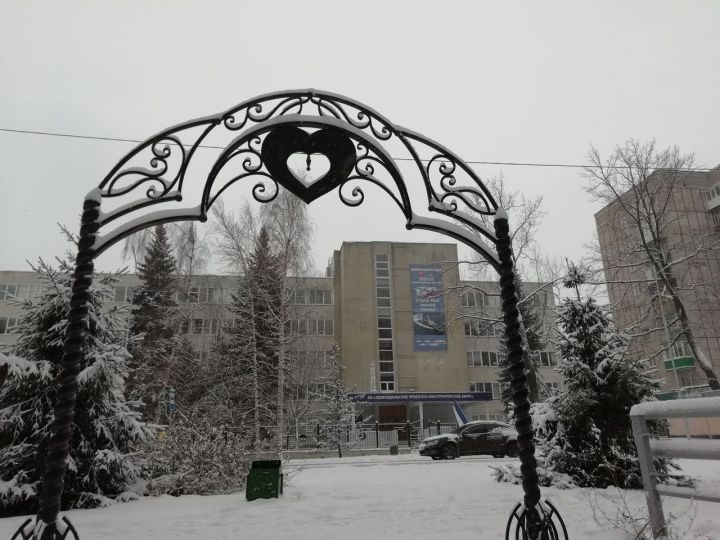 Зеленодольск. Городской пейзаж. Снег