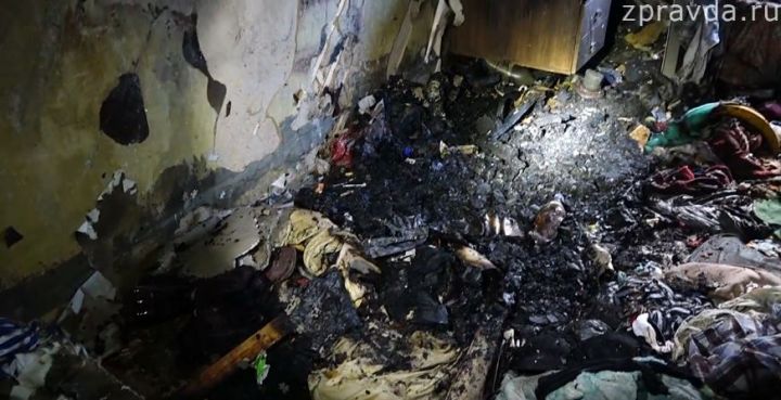 Гибель человека при пожаре в аварийном выселенном доме Зеленодольска