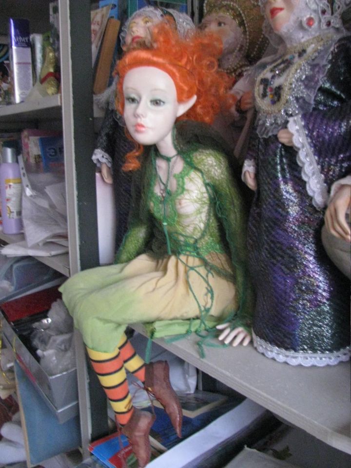 Зеленодольская мастерица Ольга Смыкова создает уникальные куклы