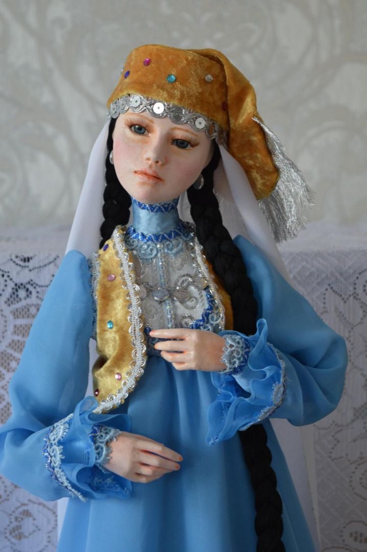 Зеленодольская мастерица Ольга Смыкова создает уникальные куклы