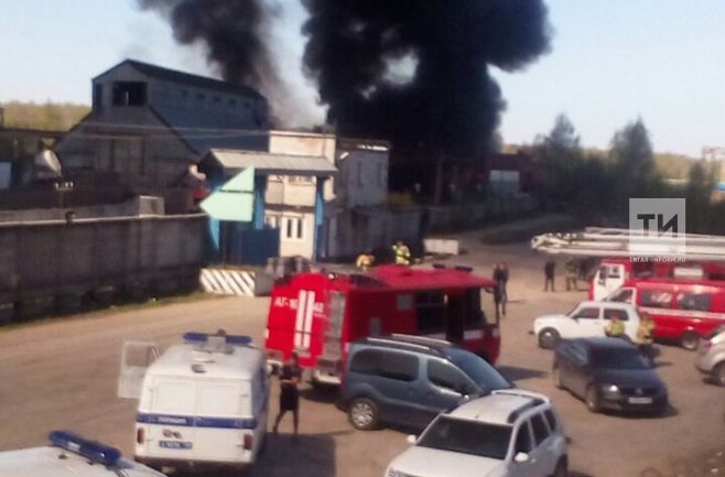 Пожар на улице Автосервисной в Казани потушен