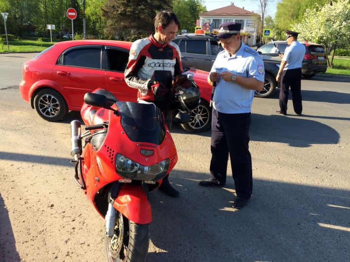 Госавтоинспекцией Татарстана проводится операция «Внимание - мотоциклист»