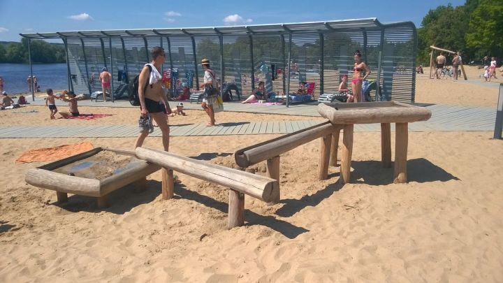 В Зеленодольске официально открыли городской пляж