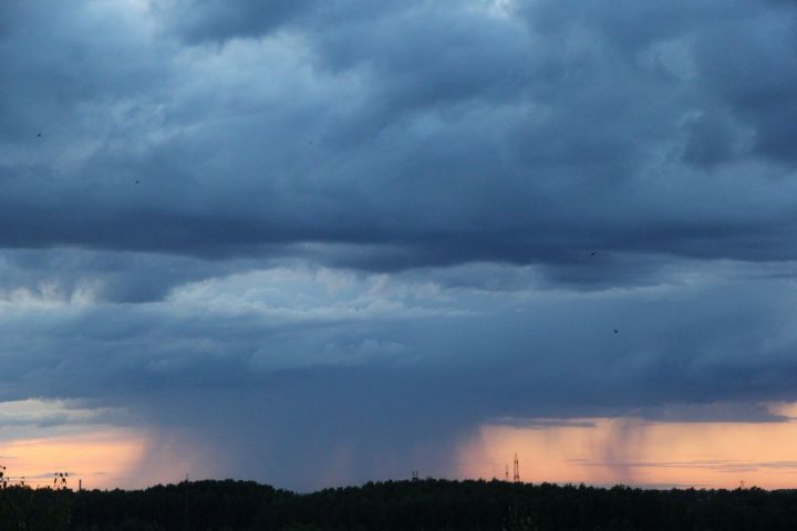 Синоптики сообщили, когда в Зеленодольск придут дожди с грозами