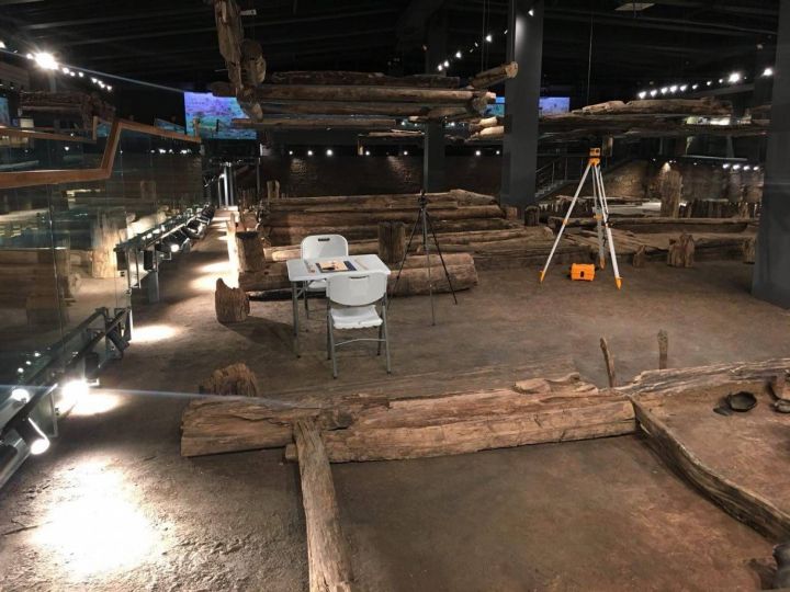 В Свияжске открыли первый в России Музей археологического дерева