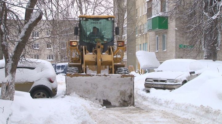 Снега в Зеленодольске выпало в десять раз больше нормы