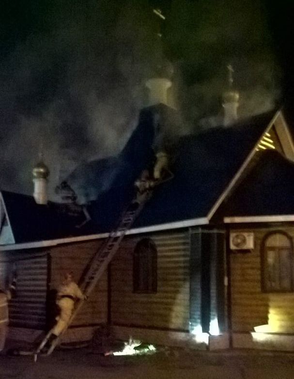 Сотрудниками МВД РТ совместно с УФСБ России по РТ была задержана женщина, совершившая поджог храма в Зеленодольске