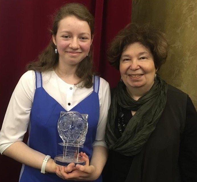 Ученица лицея №1 Анна Чикурина победила в литературной премии «Глаголица»