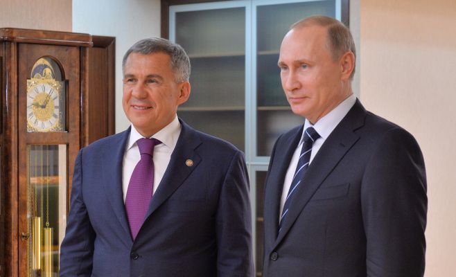 Путин встретится с Миннихановым после заседания президума Госсовета РФ в Иннополисе