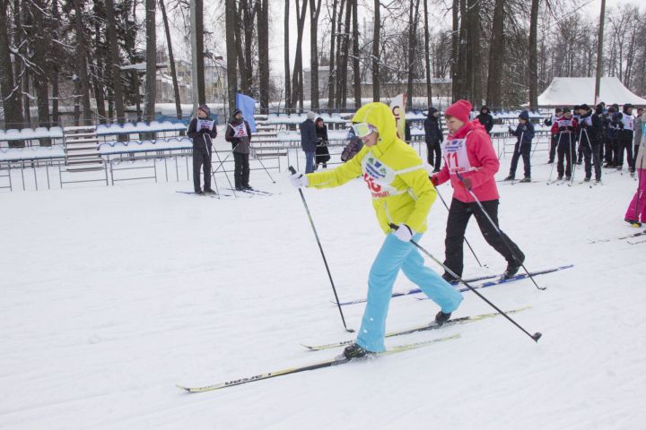 Фото: СК 'Маяк". Соревнования по лыжным гонкам cреди горьковчан