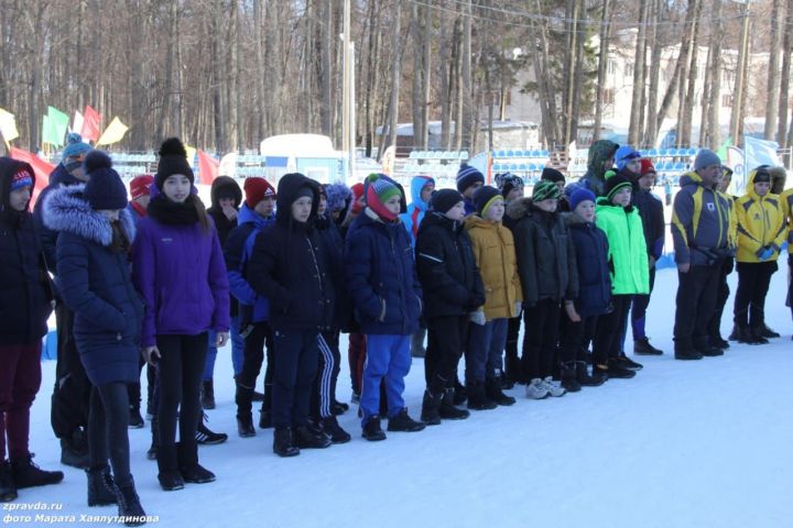 Фото: СК "Маяк". Первенство РТ по лыжным гонкам среди юношей и девушек