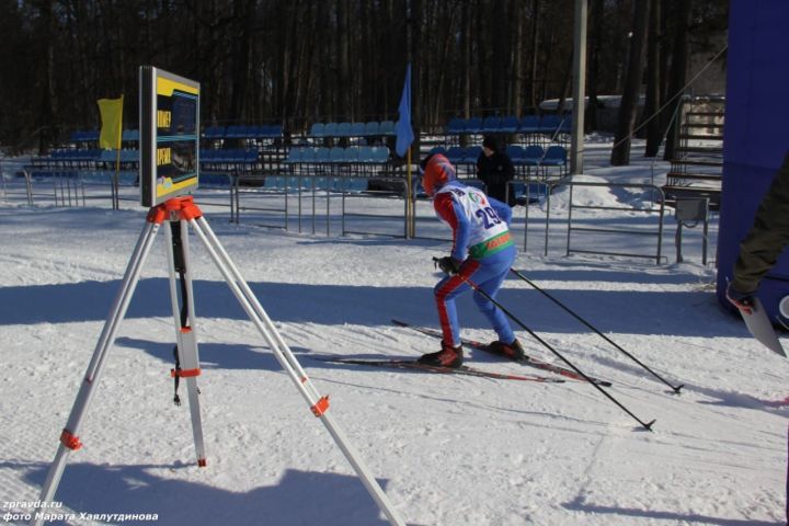 Фото: СК "Маяк". Первенство РТ по лыжным гонкам среди юношей и девушек