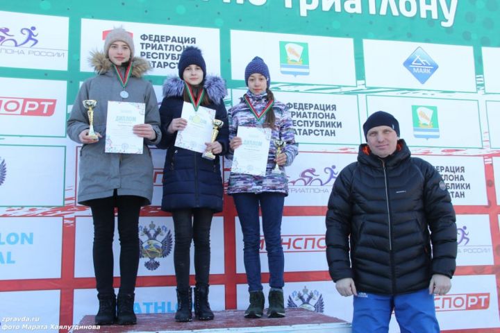 Фото: СК "Маяк". Первенство РТ по лыжным гонкам среди юношей и девушек