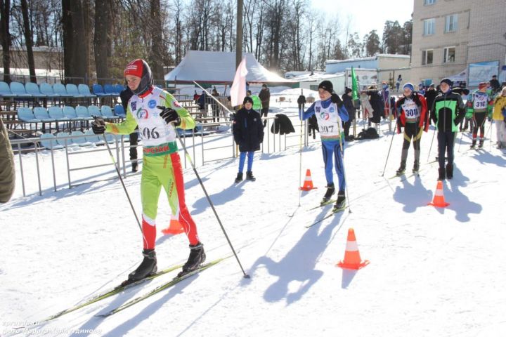 Фото: СК "Маяк". Первенство РТ по лыжным гонкам среди юношей и девушек