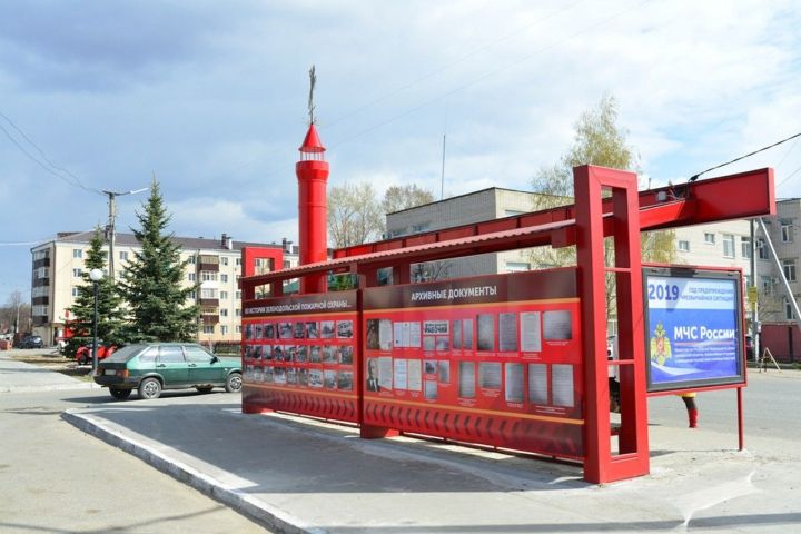 В Зеленодольске появилась своя «пожарная остановка»